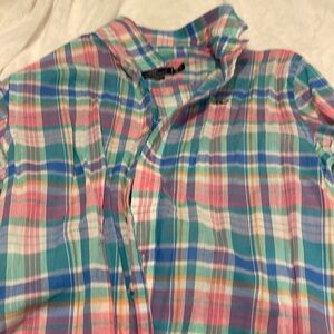 Kids size large -16 100 percent cotton whale shirt!